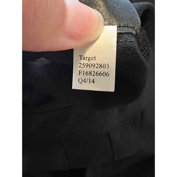 Mossimo Jumpsuit Ebony Size Medium Career Professional Preppy Beach Travel Light - Picture 14 of 16